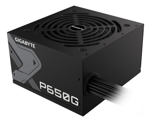 Fuente Gigabyte P650g 650w 80 Plus Gold Color Negro
