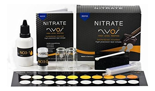 Nyos Nitrate (no3) Kit De Prueba Para Acuarios Refrigerados