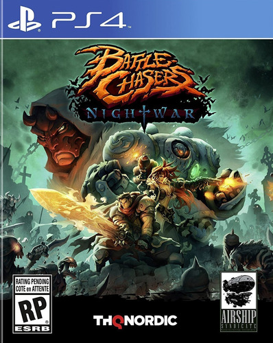Videojuego Battle Chasers Nightwar Para Playstation 4
