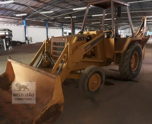 Retroescavadeira Case 580h - Ano 1984 - Máquina De Fazenda*