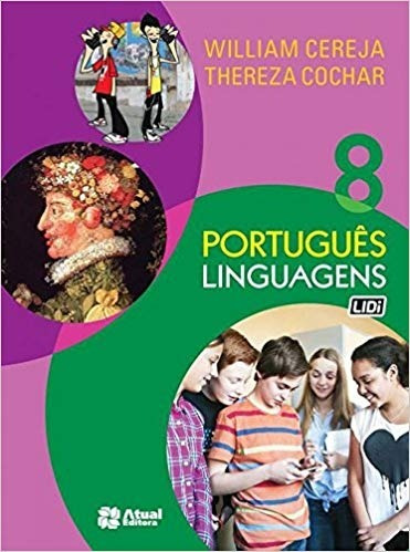 Livro Português Linguagens 8 - William Cereja - Seminovo