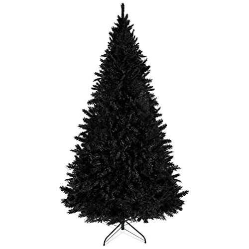 Arbol De Navidad Negro Premium 180cm Pie Metalico 