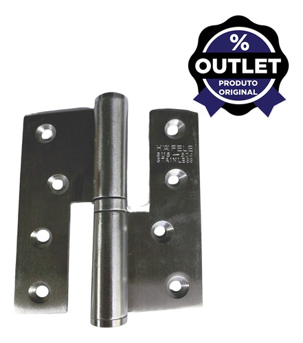 Dobradiça Cachimbo 100x36mm 926 41 103 Hafele Outlet