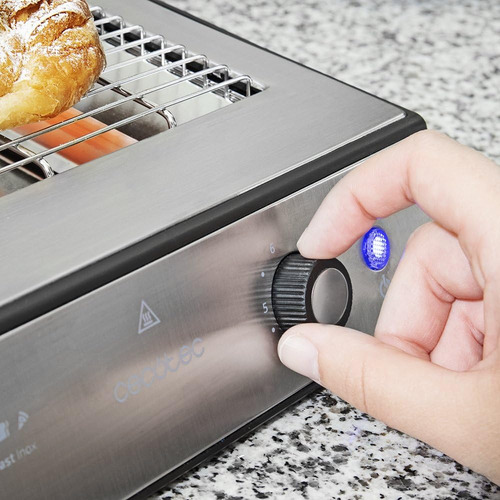Cecotec Tostador Plano Horizontal Turbo Easy Toast