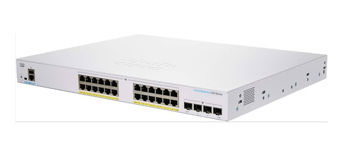 Switch Cisco Adm 24 Giga Full Poe + 4 Sfp Cbs250-24fp-4g-ar