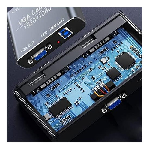Tarjeta De Captura Vga, Dispositivo De Captura Vga A Usb Wit