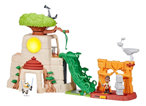 Star Wars Young Jedi - Templo Jedi De Tenoo Set De Juego