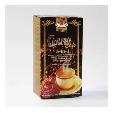 Gano Cafe 3 En 1 Cafe Con Ganoderm - Unidad a $6461