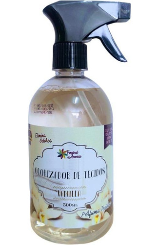 Aromatizador De Tecidos 500ml Vanila Cheirinho Tecidos Novos