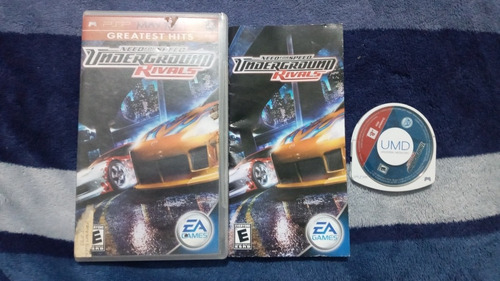 Need For Speed Underground Rivals Completo Para Sony Psp