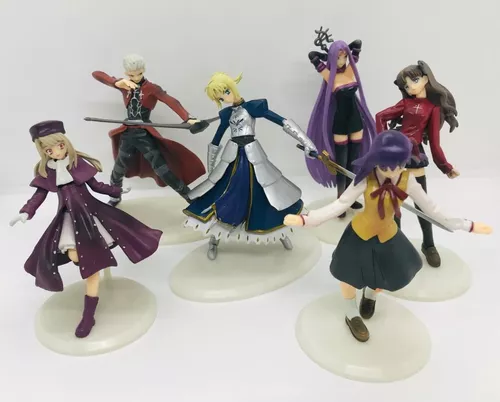 Fate Stay Night Coleção 6 Personagens 9-12cm - Action Figure