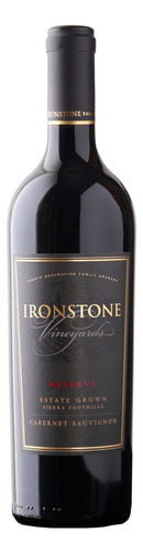 Vino Tinto Ironstone Reserve Cabernet Sauvignon 750 Ml