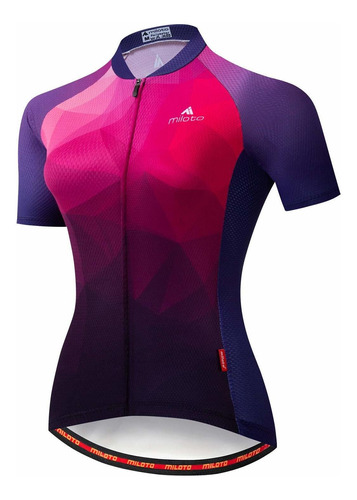 Jersey De Ciclismo Mujer Aogda Camisetas De Bicicleta Chaque