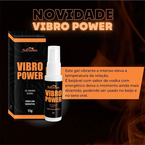 Gel Vibrador Liquido Intenso Beijável Excitante Íntimo Sabor