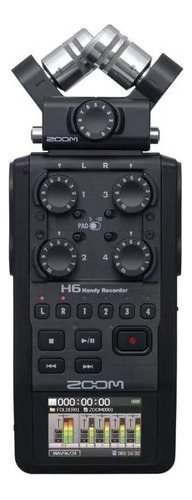 Gravador Zoom H6 - Case, Acessórios Cartão Sd 