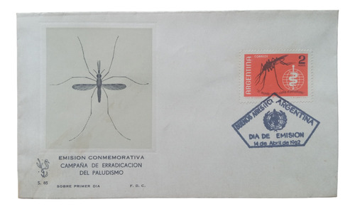 Sobre Erradicacion Del Paludismo 1962 - Hipocampo