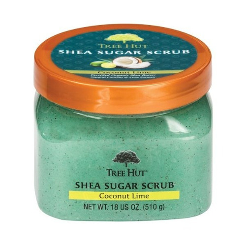 Árbol Hut Shea Exfoliante De Azúcar, Coco Cal, De 18 Onzas (