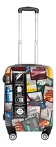 Comprar Owen Valija De Viaje Carry Estampada Rígida Ow40006 20'' 6c Color Postales Postales