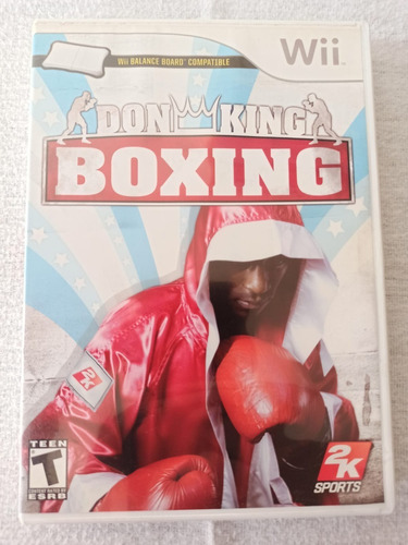 Don King Boxing Nintendo Wii Original Usado