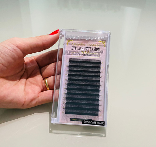 Pestañas con volumen brasileño Yy 0.07 D Mix Arison Lashes
