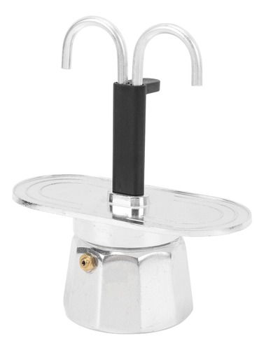 Cafetera De Doble Cabezal, Aleación De Aluminio, 100 Ml, Peq