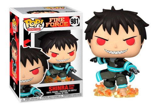 Funko Pop! Fire Force Shinra With Fire