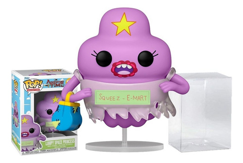 Funko Pop Hora Aventura Princesa Lumpy Grumosa Bmo Protector