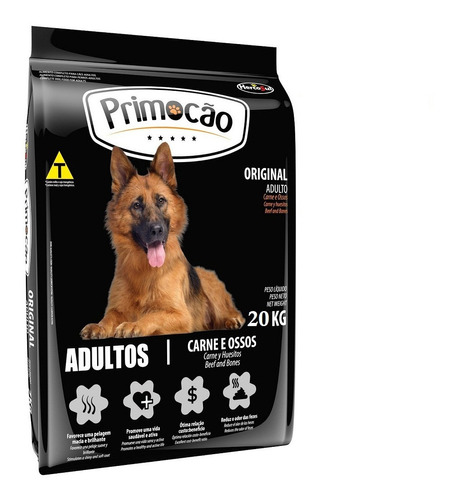 Mega Combo Primocao Original Adulto 40kg Con Snacks