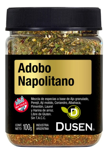 Adobo Napolitano Dusen X100gr Kosher - Dw