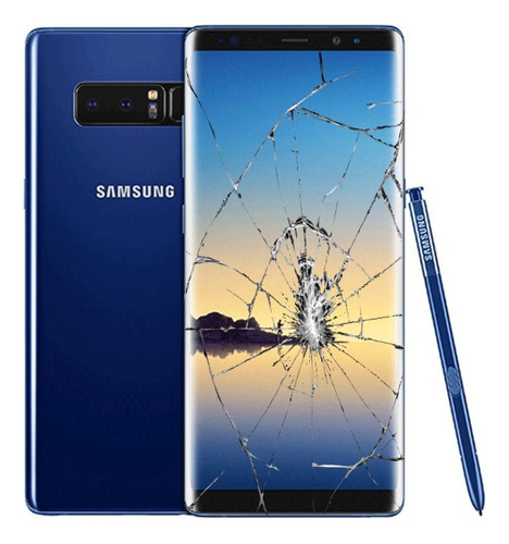 Cambio De Vidrio Glass Para Samsung Note 8 En El Día