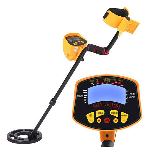 Detector De Metales, 3-8ft Profundidad De Detección For Oro