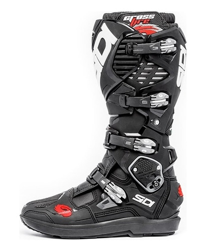 Botas Moto Crossfire 3 Srs Negro Negro Sidi Oginal