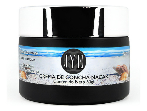  Crema Jye De Concha Nacar Natural 60g Fragancia Rosas Tipo de envase Pote