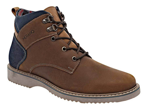 Merano Bota Para Hombre Café Marino, Cod. 98602-1