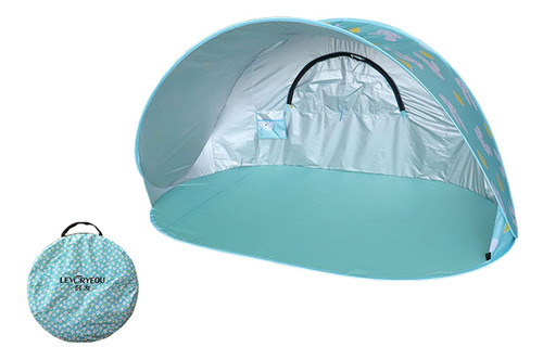 Sun Shelter Tent Automatic Instant Up Sunshade Conejo Azul