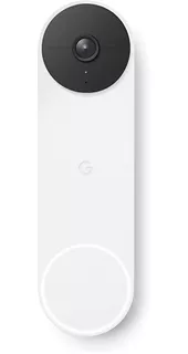 Timbre Google Nest Doorbell Inteligente Con Cámara Y Batería