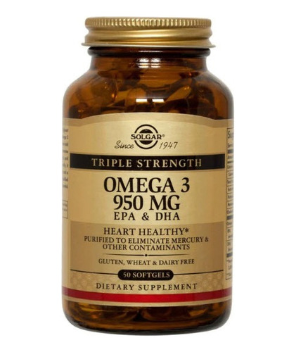Omega 3 Triple Strength, 950 Mg (50 Soft)