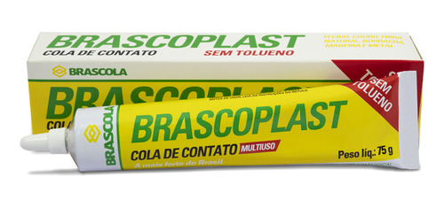 Cola Contato Brascoplast Sem Tolueno - Sapateiro Tapecaria