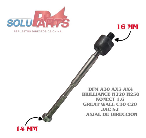 Axial De Direccion Dfm Ax3 / Ax4