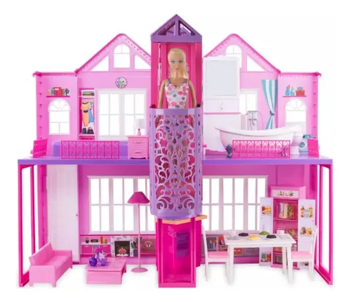 Brittany casa de muñecas de madera con muebles hotsell