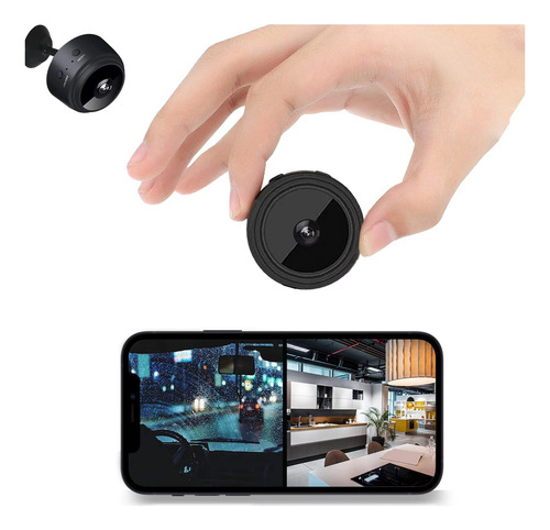 Mini Cámaras Espía Pequeñas Ocultas Wifi Inalámbricas Con Vi