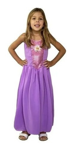 Disfraz Princesa Rapunzel Economico Lic. Disney® New Toys 