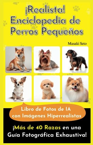 ¡realista! Enciclopedia De Perros Pequeños: Libro De Fotos D