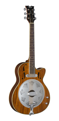 Dean Resonator Cutaway/electric Natural Mahogany Dobro