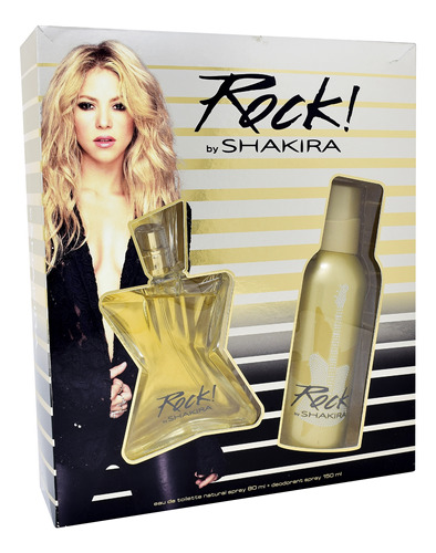 Set Shakira Rock 2pz 80ml Edt Spray - Mujer