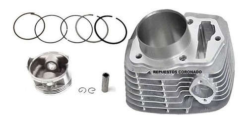 Kit Cilindro + Piston Honda Xr 200 Brasilera Mahle Original