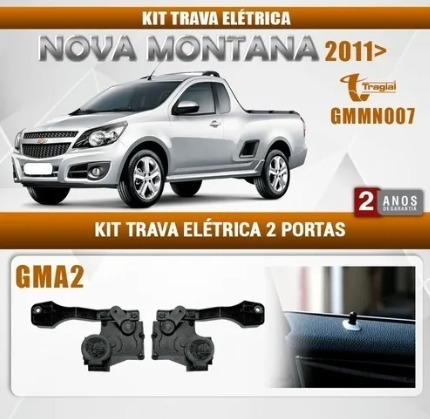 Imagem 2 de 3 de Kit Trava Elétrica Tragial Gma2 Mn Nova Montana 2011 A 2020