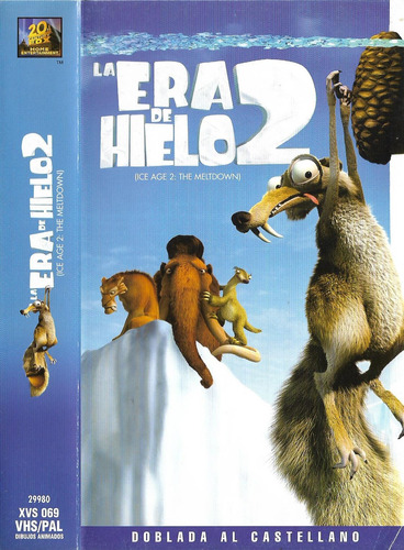 La Era De Hielo 2 Vhs Original En Español Latino