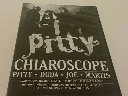  Pitty- Dvd Chiaroscope- Original-lacrado !!