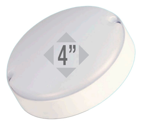 Plafon Interior/exterior Ip45 4 Pulgadas 6w Lucerna 